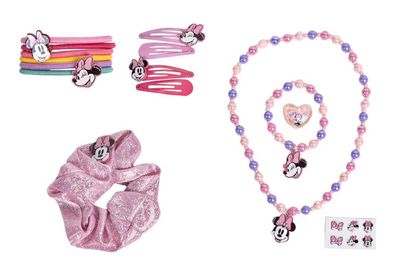 Disney Minnie Mouse Haar-Accessoire-Set – Süße Haarschmuck-Highlights für Kinder
