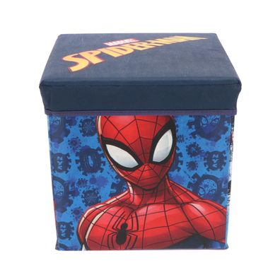 Spiderman Aufbewahrungsbox zusammenklappbar Stuhl – 2 in 1 Sitz und Stauraum 30x30