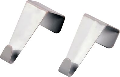 KNORR Prandell 218007005 Türhaken 4 x 23 cm Metall weiss