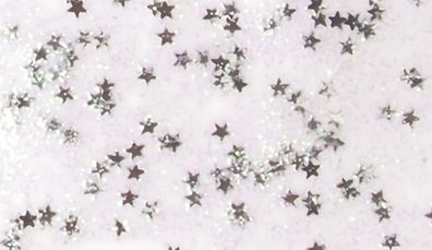 KNORR Prandell Glitterfarbe Confetti Glue Sterne silberfarben