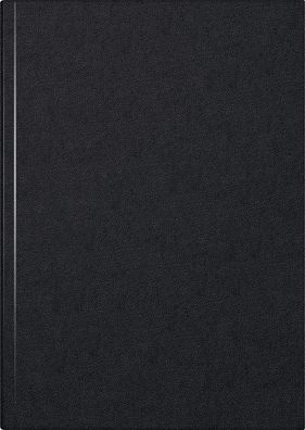 König & Eberhardt Protokollbuch A5 kariert sw