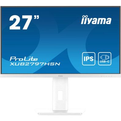 IIYAMA 68.5cm (27"), XUB2797HSN-W2 16:9, HDMI+DP+USB-C