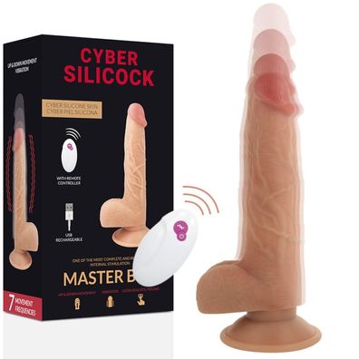 3 BRUJAS Realistischer Vibrator, 1 Stück