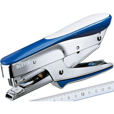 LEITZ 5545 Heftzange Oberlademechanik Heftleistung 15 Blatt water