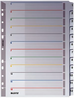 LEITZ Register A4 112 grau REGIST. A4 KTN 112 43320000 Wiederbesc