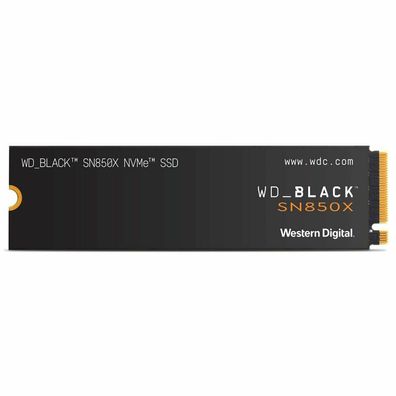 Black SN850X NVMe SSD 2 TB (schwarz, PCIe 4.0 x4, NVMe, M.2 2280)