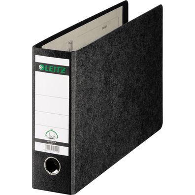LEITZ 1074 Ordner Hartpappe 77 mm mit Griffloch für Größe A4 quer