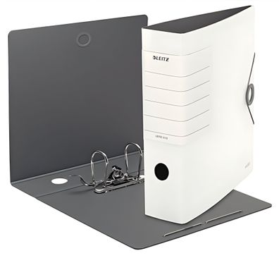 LEITZ 1112 QualitätsOrdner 180° Solid Polyfoam A4 breit weiß