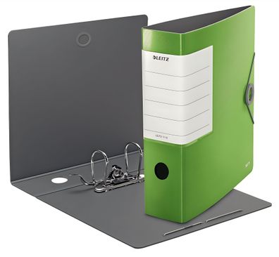 LEITZ 1112 QualitätsOrdner 180° Solid Polyfoam A4 breit hellgrün