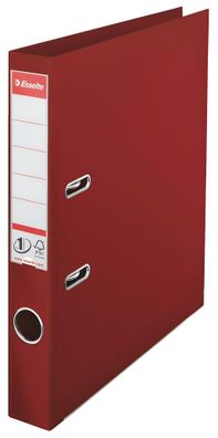 Esselte Ordner A4 5cm bordeaux Ordner PlastikHebelmechnik Schlitzen