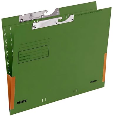 LEITZ Pendeltasche grün Pendeltasche seitlich verschlossen mit L