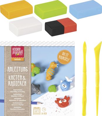 KNORR Prandell 212159102 Bastel-Set Seaworld Kneten & Radieren
