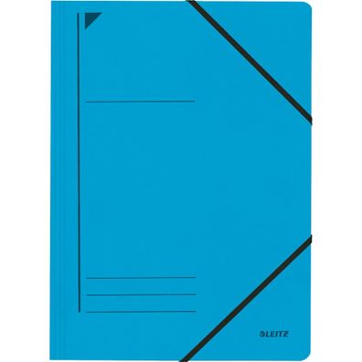 LEITZ 3980 Eckspanner A4 250Blatt PendarecKarton (RC) blau