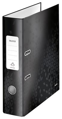 LEITZ Ordner A4 8cm Wow schwarz 10050095 breit
