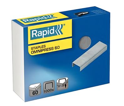 LEITZ Heftklammern Omnipress 60 verzinkt 5000561 1.000ST