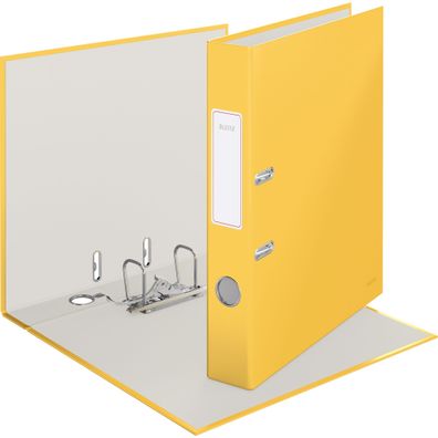 LEITZ 1062 QualitätsOrdner Cosy SoftTouch A4 schmal gelb matt