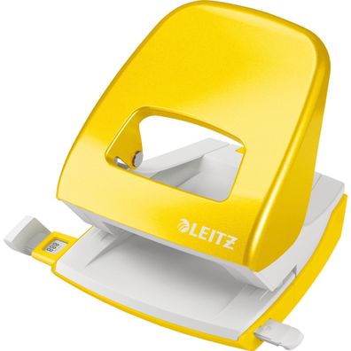 LEITZ 5008 Bürolocher NeXXt 30Blatt gelb metallic