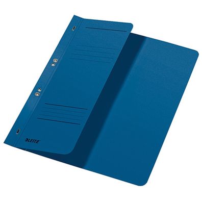 LEITZ 3740 Ösenhefter 1/2 Vorderdeckel A4 kfm. Heftung Manila blau