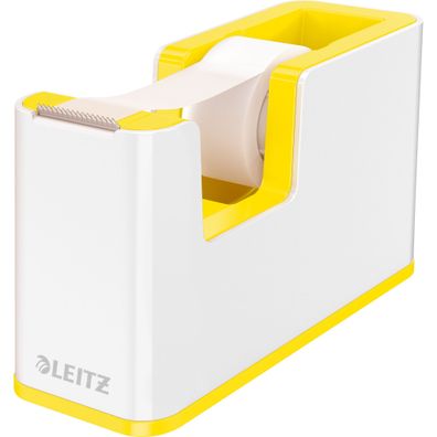 LEITZ Klebebandabroller WOW Duo Colour gelb