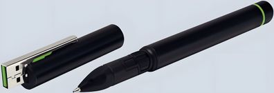 Complete Pro 2 Presenter schwarz Kugelschreiber und roter Laserpointer