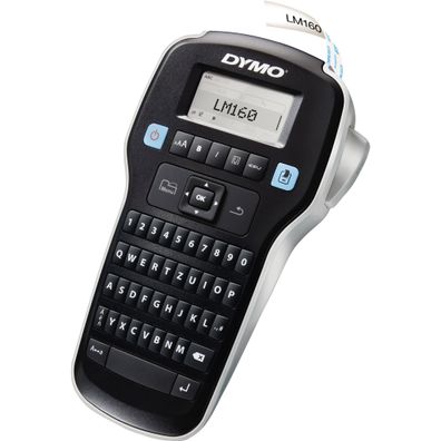 DYMO Beschriftungsgerät LabelManager 160 Qwertztastatur schwarz/silber