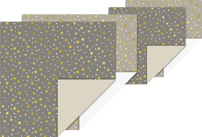 Faltbl. SetStern20Bl. stone 4005329155239