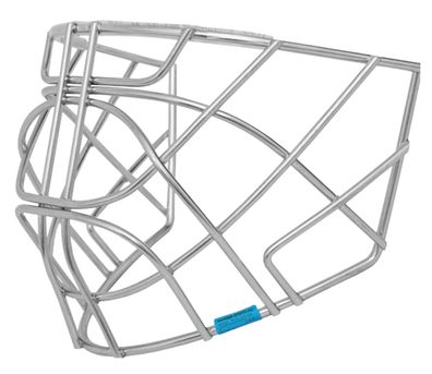Torwart Gitter Warrior F2 Cat Eye mit CE Senior - Farbe: stainless Größe