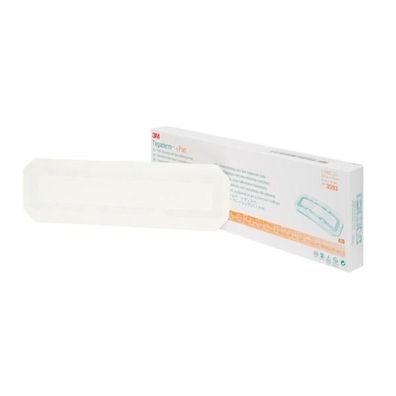 Tegaderm + Pad Transparentverband 4,5 x 30 cm 25 Stück