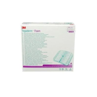 Tegaderm Foam 8,8 x 8,8 cm 10 Stück nicht klebend