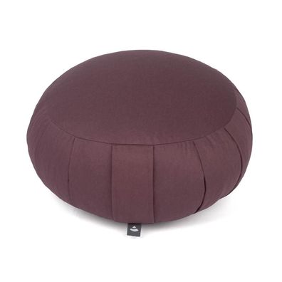 Meditationskissen Zafu Eco Dinkelfüllung Bezug dusty purple