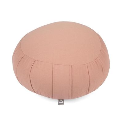 Meditationskissen Zafu Eco Dinkelfüllung Bezug rose