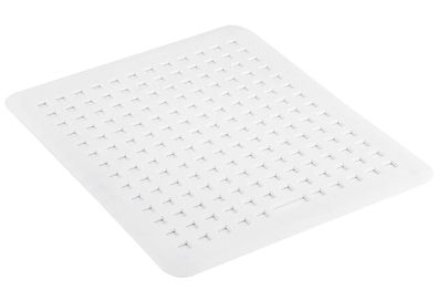 Wüllner &amp; Kaiser Spülbeckenmatte 31,5x27cm transparent eckig