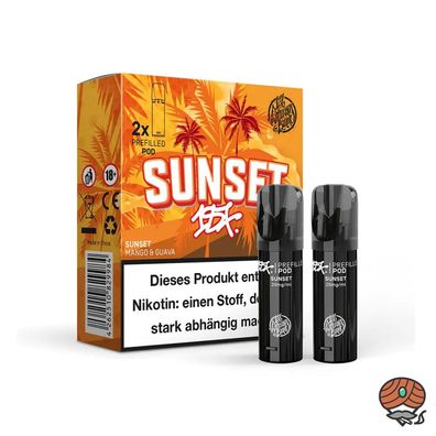 187 Strassenbande Pod SUNSET 20mg/ml Nikotin, * 2 PODS*