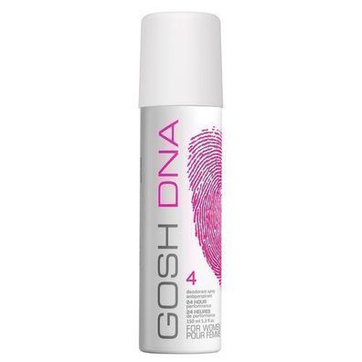Gosh DNA 4 Deodorant Spray, 150ml - Lang anhaltender Frischeduft