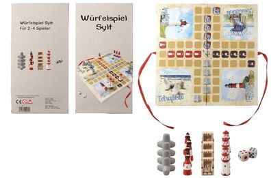 Insel-Abenteuer Sylt: Das große Ludo-Würfelspiel mit kultigen Figuren - Maritimer Spi
