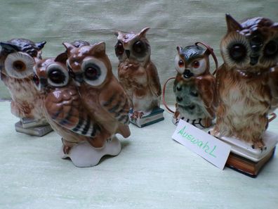 alte Rauchverzehrer Porzellan Eulen Gräfenthal Goebel Hummel Aerozon