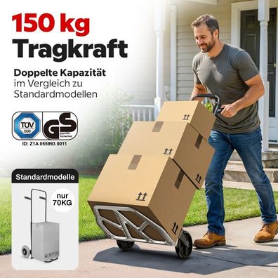 Sackkarre Transportkarre klappbar bis 150 kg