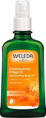 6x Weleda WELEDA Sanddorn Vitalisierendes Pflege-Öl 100ml
