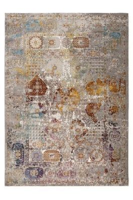 Teppich Höhe 10 mm abstrakter Kurzflorteppich rechteckig Wohnzimmer 4 Größen