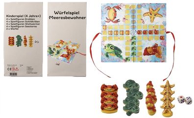 Maritimes Würfel-Abenteuer - Das kunterbunte Wettrennen unter Wasser