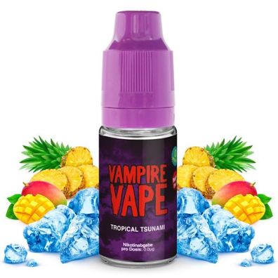 Vampire Vape - Tropical Tsunami Liquid (10 ml) - Exotischer Fruchtmix