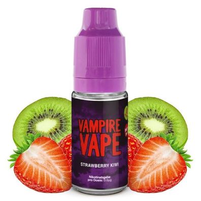 Vampire Vape - Strawberry Kiwi Liquid (10 ml) - Fruchtiger Duo-Genuss