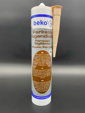 beko Parkettfugendicht 310ml Eiche Hell Fugenmasse Fugendicht Dichtmasse
