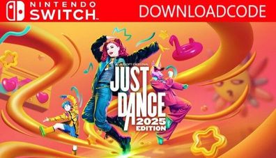 NEU für Nintendo Switch Spiel Just Dance 2025 Edition Game Key Downlaod Code NEW