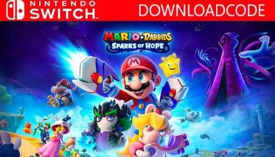 NEU für Nintendo Switch Spiel Mario + Rabbids Sparks of Hope Game Key Download