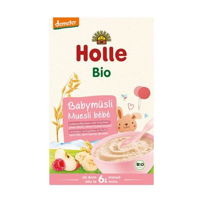 3x Holle Bio-Vollkorn Babymüsli 250g