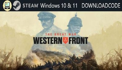NEU PC Computer Spiel The Great War Western Front für Windows 10 11 STEAM Code
