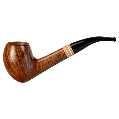 VAUEN Pfeife Brass 2341, braun, glatt, 9mm Filter Neuheit 2026