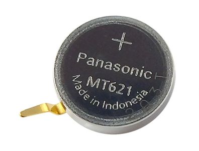 Citizen | Akku Panasonic Batterie LiIon Knopfzelle mit Fähnchen MT621