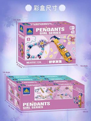 Glücksanhänger Sammelpackung Klemmbausteine 730 + pcs Bausatz-NEU-OVP